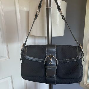 Coach black purse